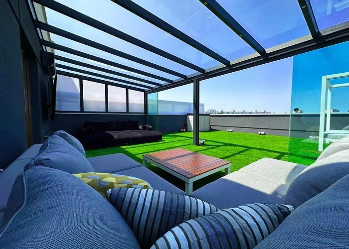 Luxury Z Duzym Tarasem - Park Appartement Poznań