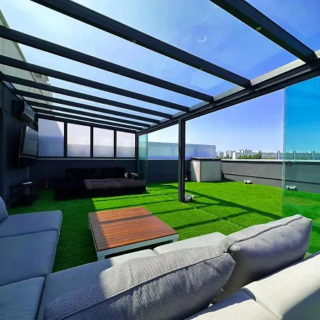 Luxury Z Duzym Tarasem - Park شقة *