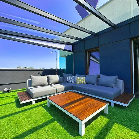 Luxury Z Duzym Tarasem - Park Apartamento *