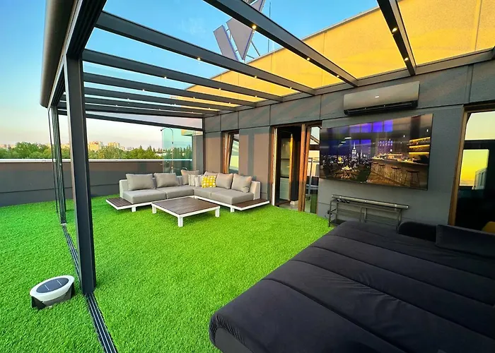 Luxury Z Duzym Tarasem - Park *