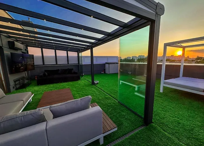 Apartament Luxury Z Dużym Tarasem - Park *