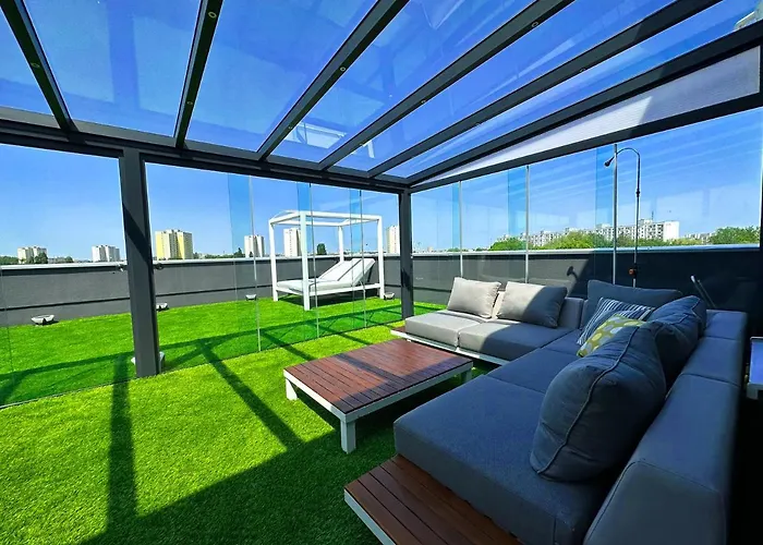 Luxury Z Duzym Tarasem - Park *